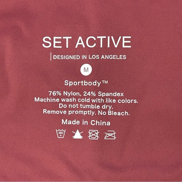 Set Active Sportbody High Neck Sports Bra - Canyon - Picture 6 of 6